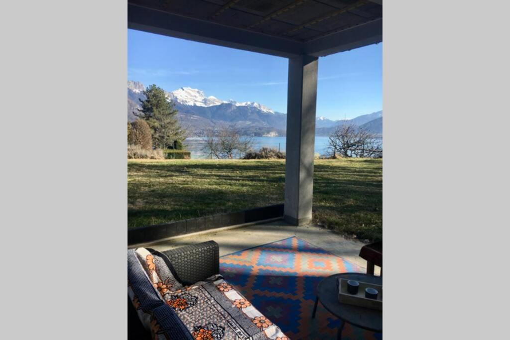 Apt Calme Vue Lac - 2 Chambres - Sauna Annecy Luaran gambar