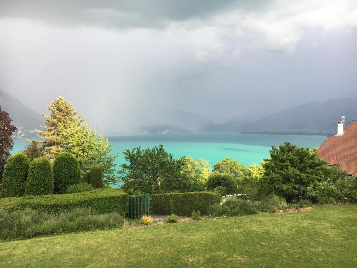 Apt Calme Vue Lac - 2 Chambres - Sauna Annecy Luaran gambar